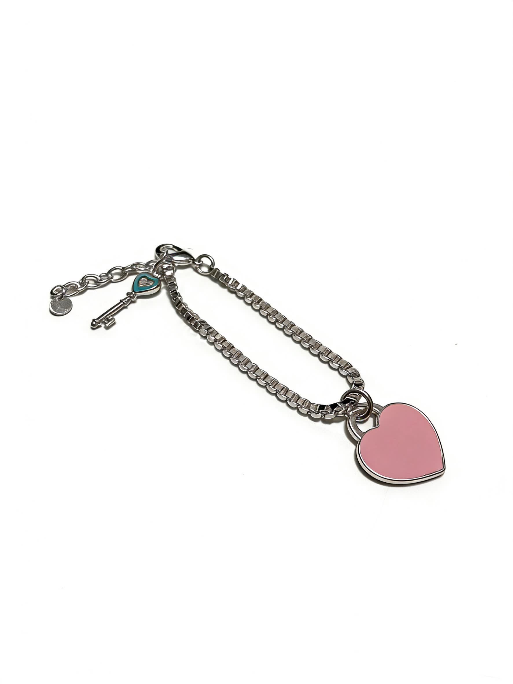 Tiffany & Co. Heart Charm Bracelet